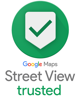 Google Street View trusted Logo